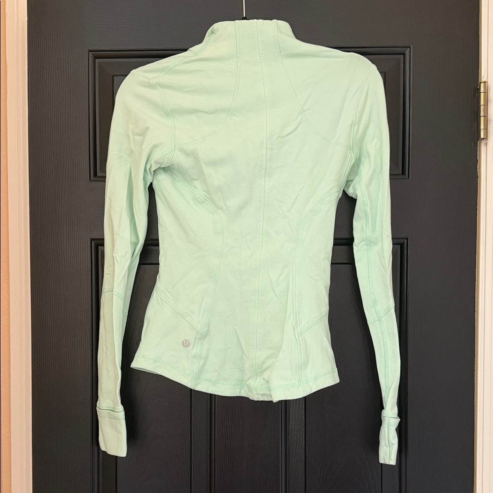 Lululemon Mint Green Scuba Jacket - Picture 2 of 6